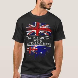T-shirt Britanniques cultivés avec des racines australienn