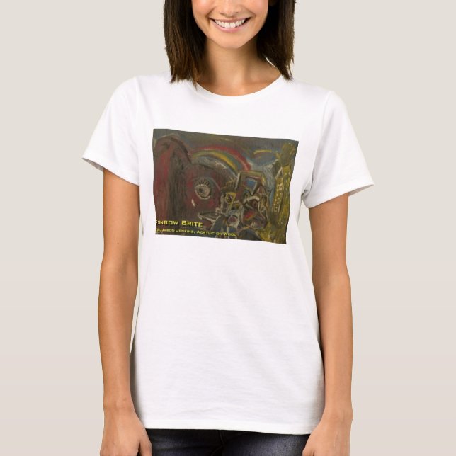 T-shirt Brite arc-en-ciel (Devant)