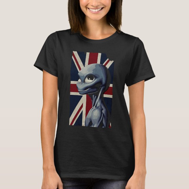 T-shirt British Alien (Devant)