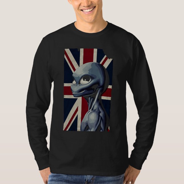 T-shirt British Alien (Devant)