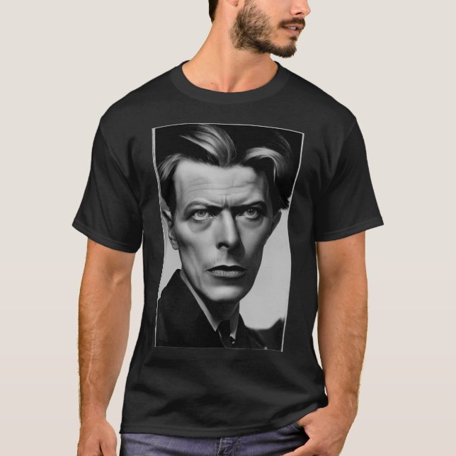 T-shirt British Bowie (Devant)