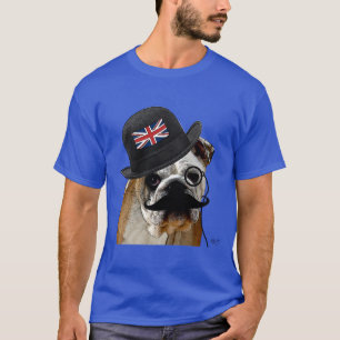 T-shirt British Bulldog et Bowler Casquette