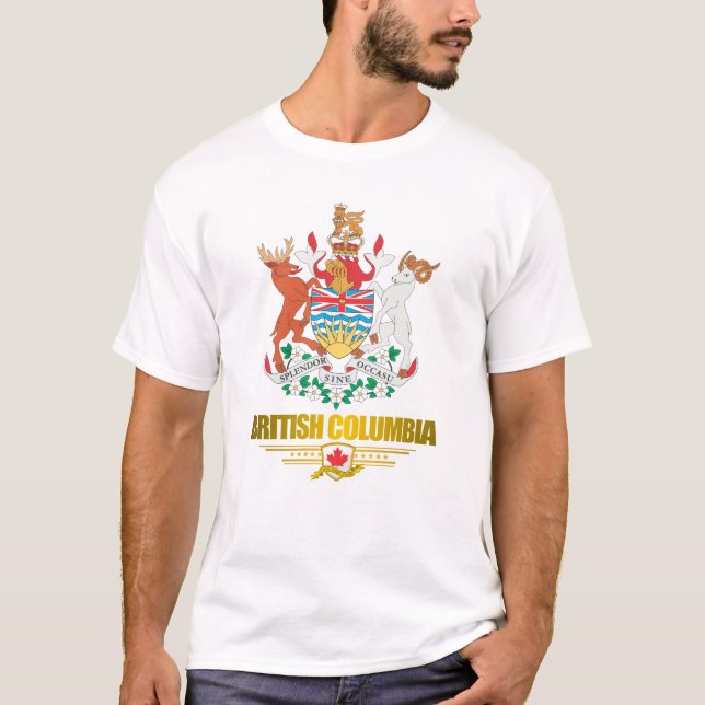T-shirt British Columbia COA Apparel (Devant)