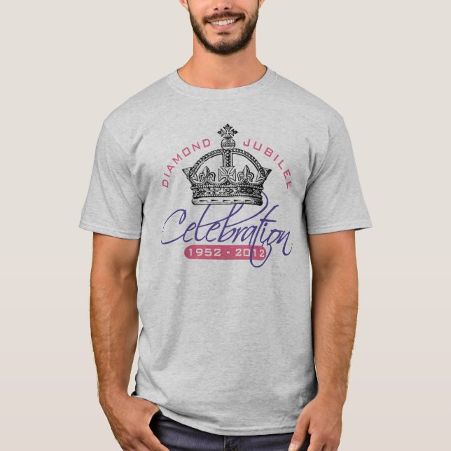 T-shirt British Diamond Jubilee - Royal Souvenir (Devant)