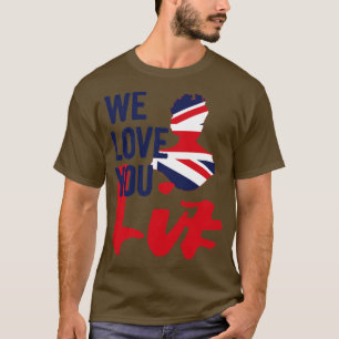 T-shirt British Queens Platinum Jubilee