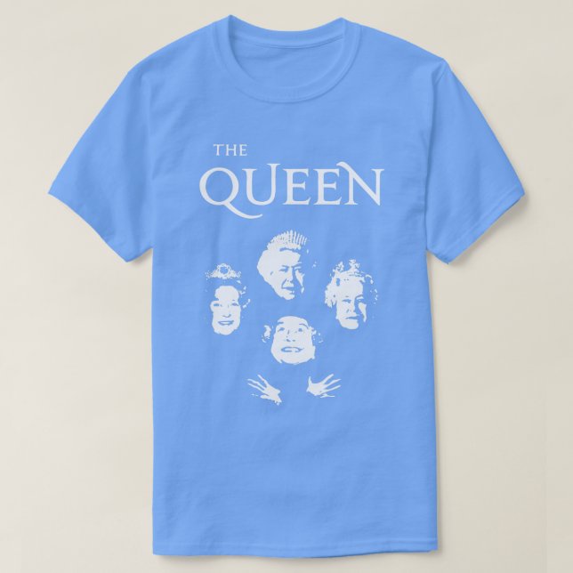 T-shirt British Queens Platinum Jubilee (Design devant)