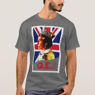 T-shirt British Queens Platinum Jubilee - Honoring The Eli