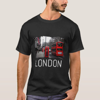 T-shirt British Royaume-Uni Drapeau Téléphone Box Cadeau R