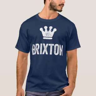 T-shirt Briton le roi Couronne & Nom pour les hommes appel