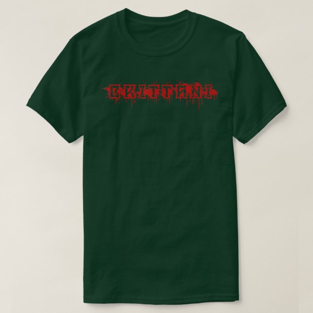 T-shirt Brittani First Name Halloween Costume Personalize (Design devant)