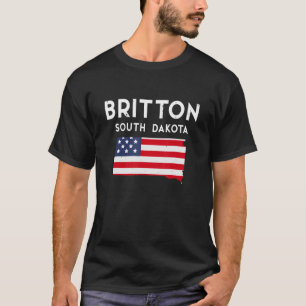 T-shirt Britton South Dakota USA State America Travel Sout