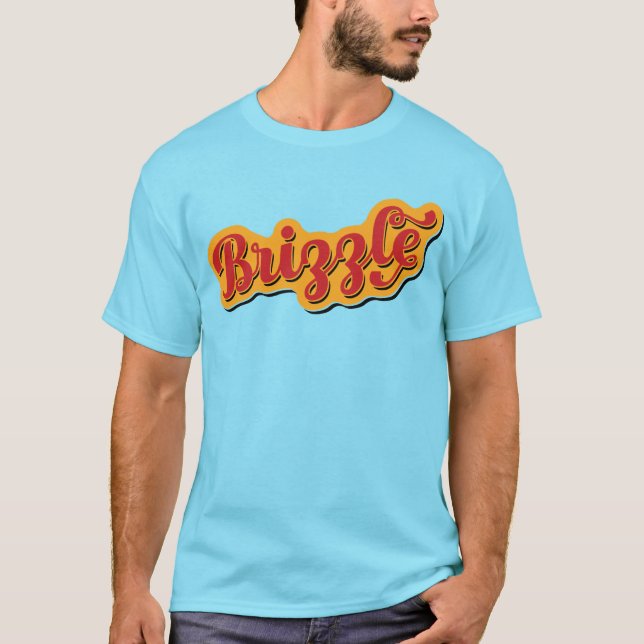 T-shirt Brizzle, Bristol Dialect Slang (Devant)