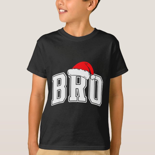 T-shirt Bro Claus Christmas Matching Family Xmas Pajama Br (Devant)
