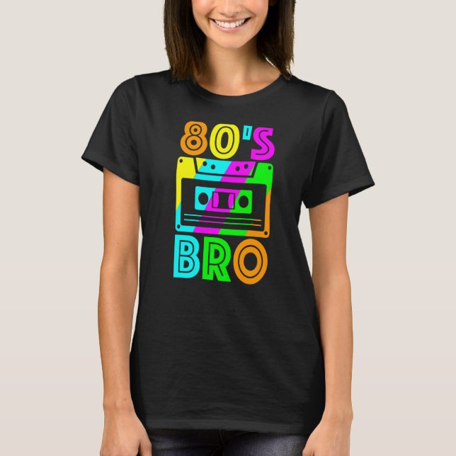 T-shirt Bro des années 80 1980 1980 1980 Anniversaire Vint (Devant)