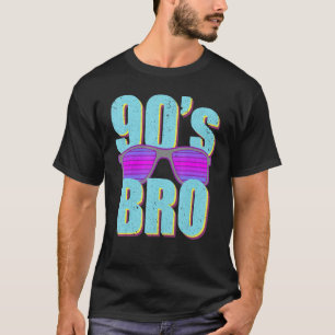 T-shirt Bro des années 90 Lunettes de soleil rétro Générat