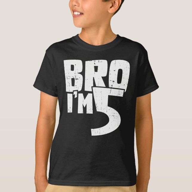 T-shirt Bro im 5 (Devant)