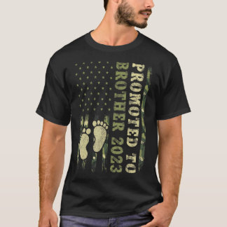 T-shirt Bro Promu Pour La Première Fois Au Drapeau Camo Br
