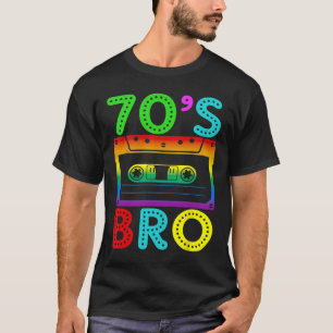 T-shirt Bro rétro Vintage des années 70 pour la famille Ha