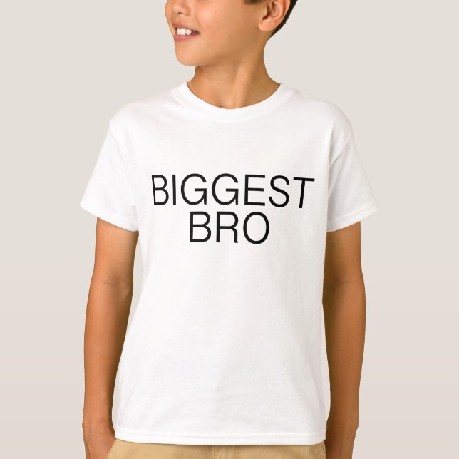 T-shirt Bro Tee plus grand (Devant)