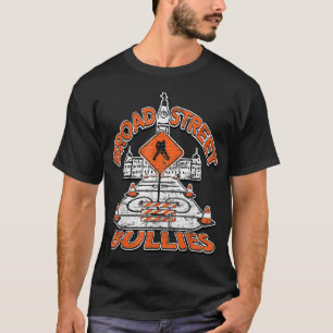 T-shirt Broad Street Bullies Philadelphie Orange et Noir