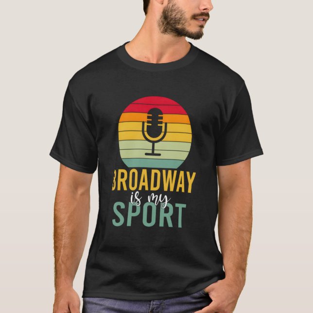 T-shirt Broadway Est Mon Sport Broadway (Devant)