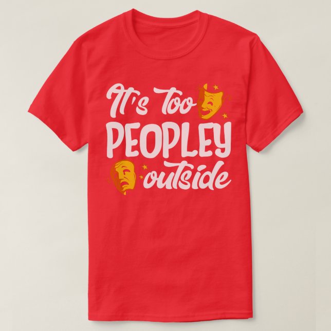 T-shirt Broadway Lover Gift Theatre Cadeau Nerd Cadeau (Design devant)