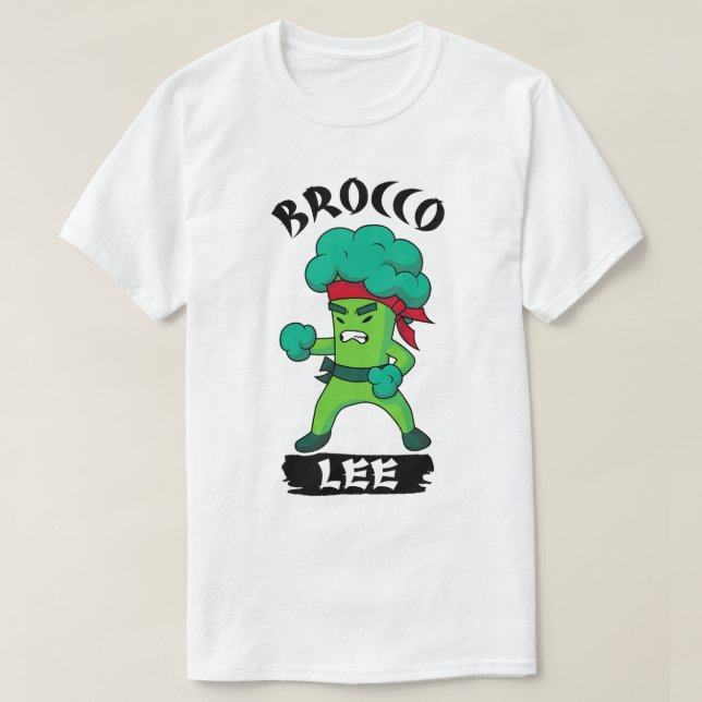 T-shirt Brocco Lee Broccoli Mème 1 (Design devant)