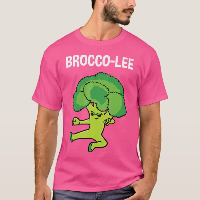 T-shirt Broccoli Brocco-Lee Kung Fu Mixed martial art des  (Devant)