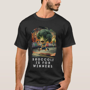 T-shirt Broccoli est pour les gagnants champion sportif