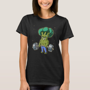 T-shirt Broccoli Gym Entraînement Poids Deadlift 2