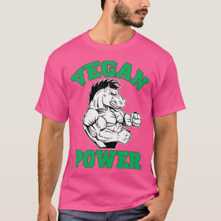 T-shirt Broccoli Gym Propulsé Par Plante Vegan Bodybuildin