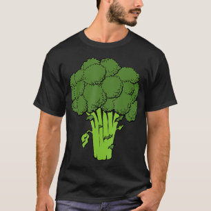 T-shirt Broccoli Is Life Fun Graphic Vegetable 