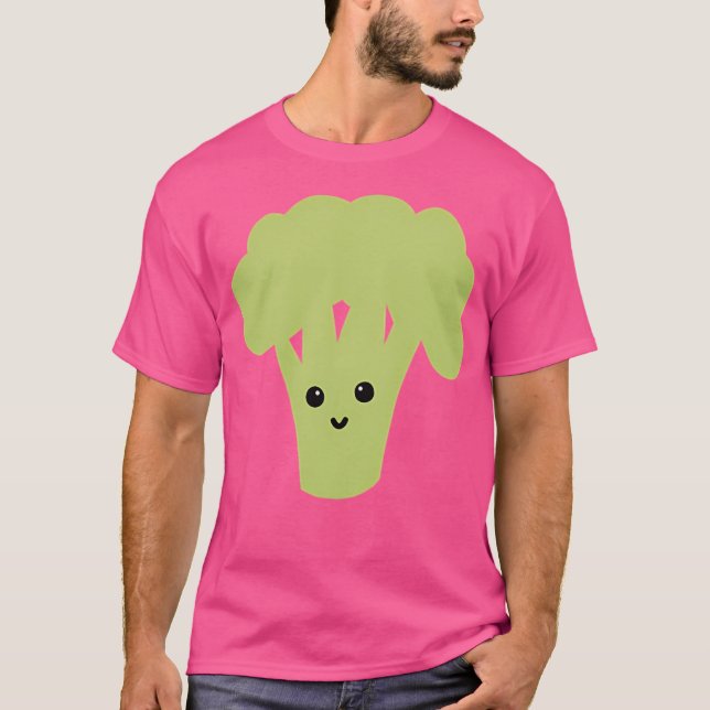 T-shirt Broccoli Kawaii (Devant)