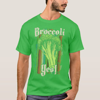 T-shirt Broccoli Oui Drôle Gardener végétal 297