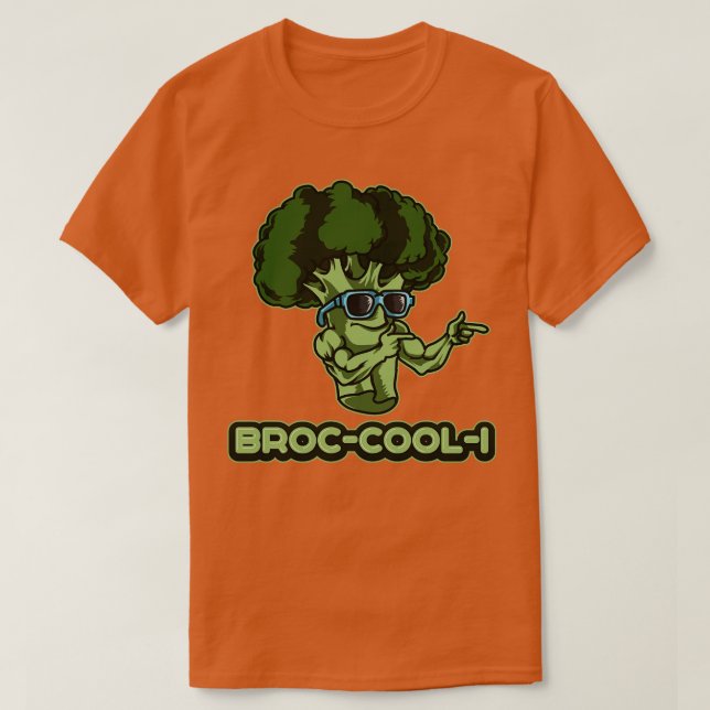 T-shirt BROCCOOLI Brocoli Plante Légumes Vegetables Vegeta (Design devant)