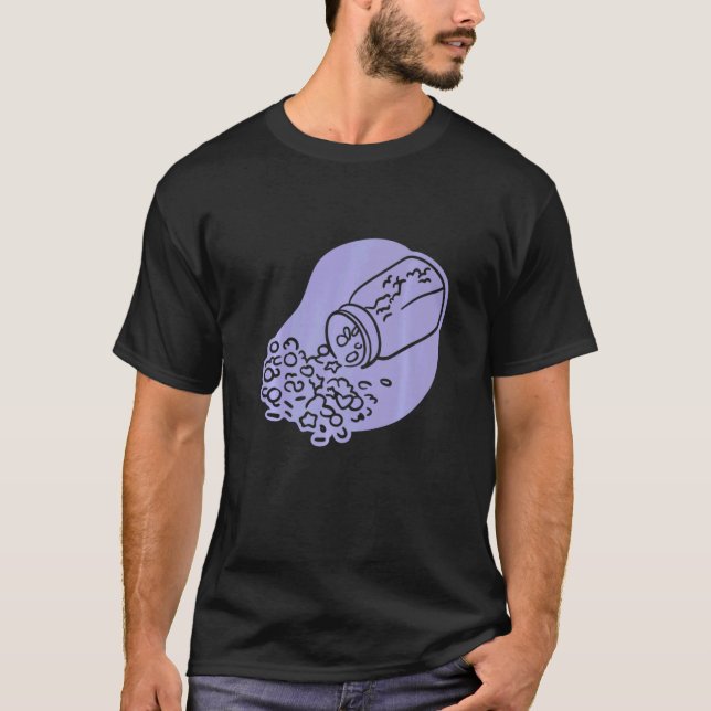 T-shirt Broche à pilules (Devant)