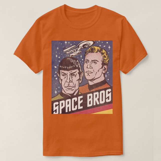 T-shirt Broches spatiales (Design devant)