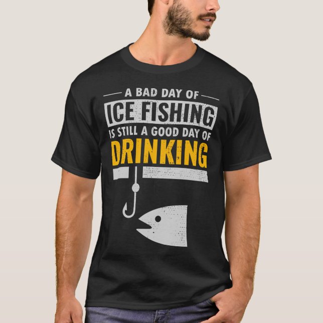 T-shirt Brochet de pêche (Devant)