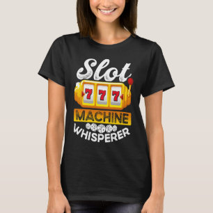 T-shirt Brocheur de machine à fente d'impression arrière