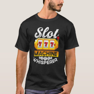 T-shirt Brocheur de machine à fente d'impression arrière