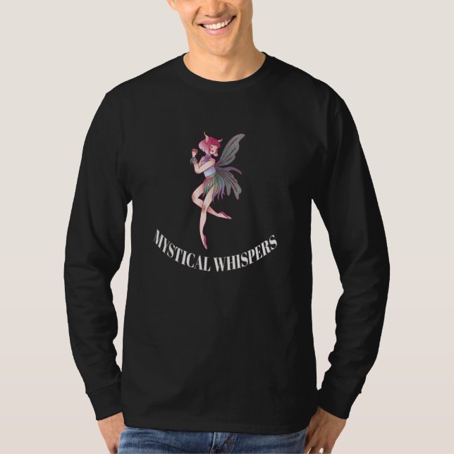 T-shirt Brocheurs mystiques de fées rétro mignons présents (Devant)