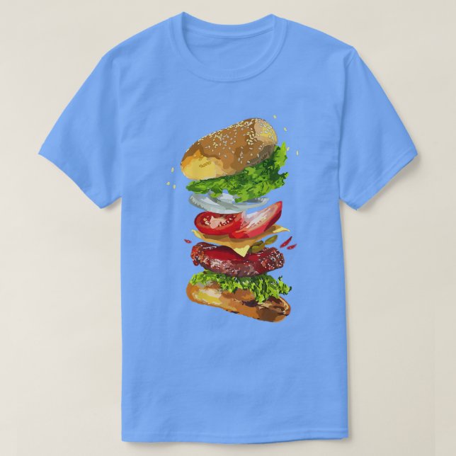 T-shirt Brochure Cheeseburger 2 (Design devant)