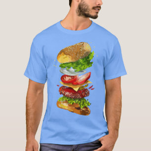 T-shirt Brochure Cheeseburger 2