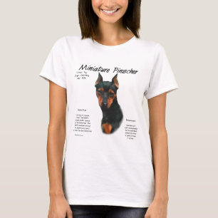 T-shirt Brochure miniature (noir/rouille)