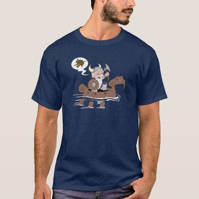 T-shirt Brocoli de haine de Vikings (Devant)