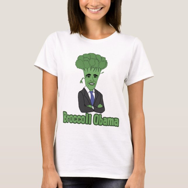 T-shirt Brocoli Obama (Devant)