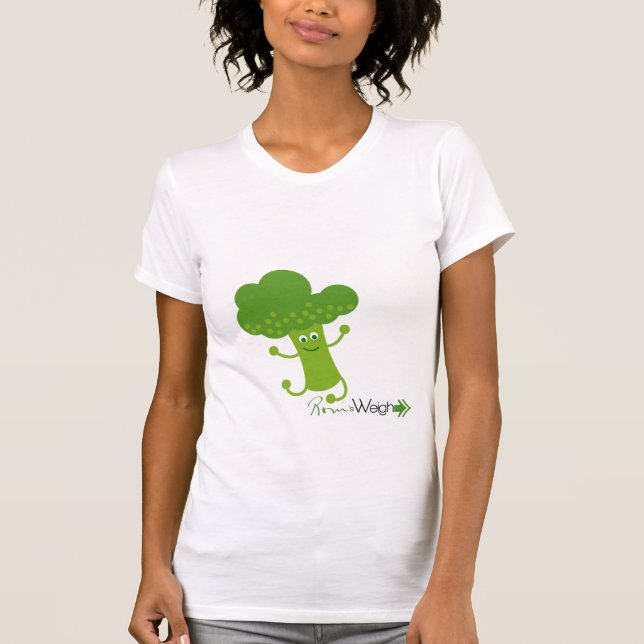 T-shirt Brocoli T de Roni'sWeigh (Devant)