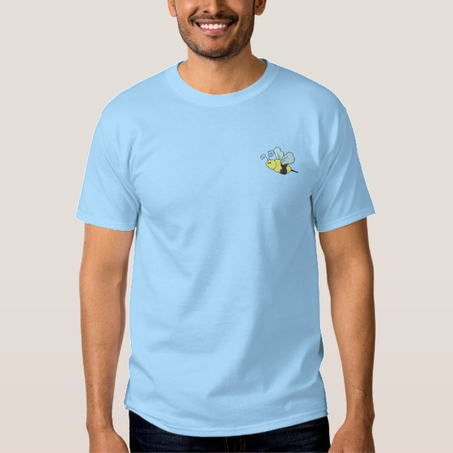 T-shirt Brodé Gaffez l'abeille (Devant)