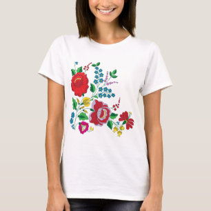 T-shirt Broderie de Kalocsa