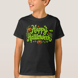 T-shirt Brodérie Joyeux Halloween
